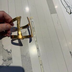 Kit and Ace Sculptural Metal Cuff Bracelet